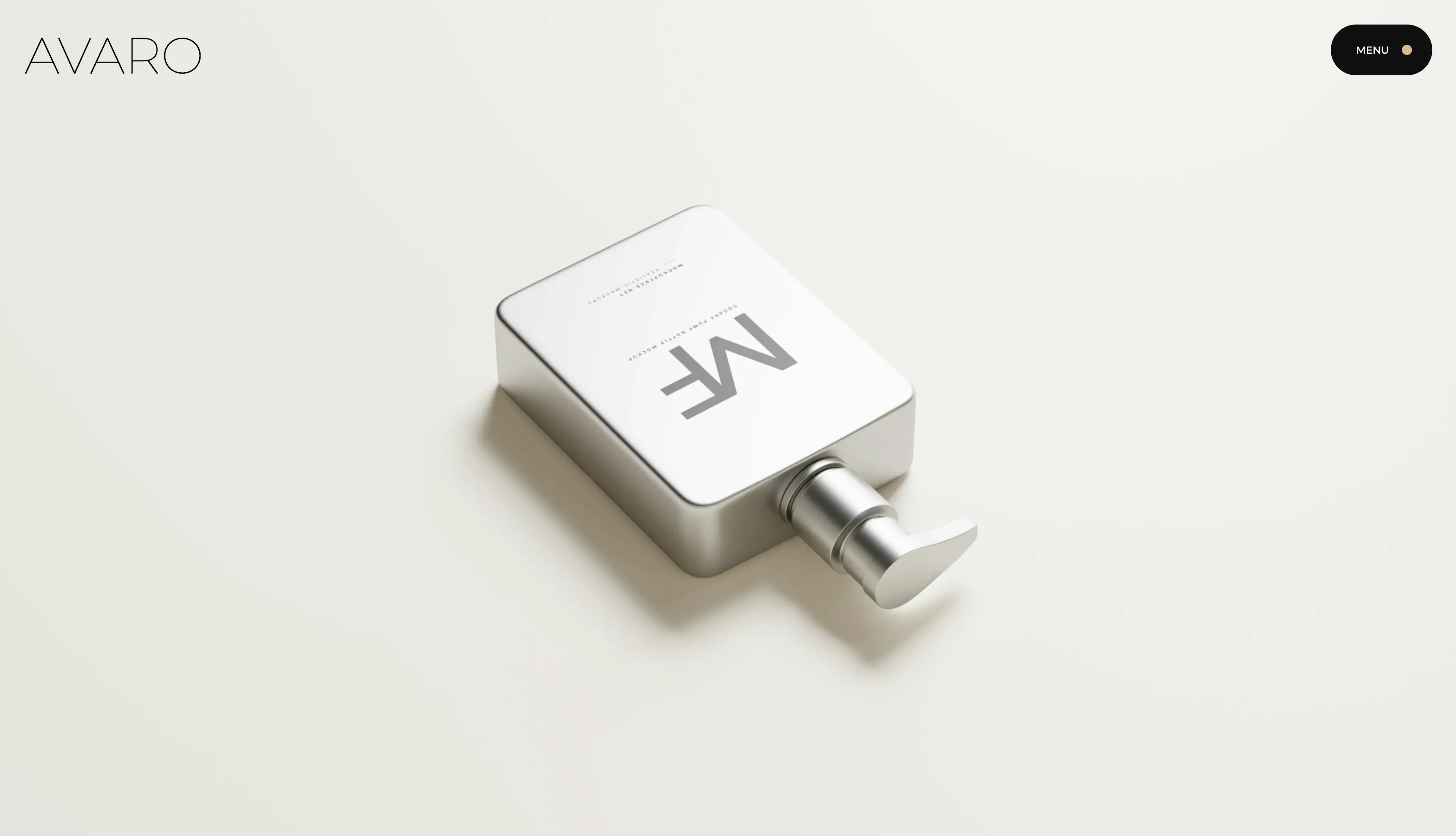 Awwwards navigation menu