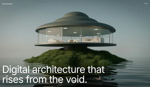 Awwwards navigation menu