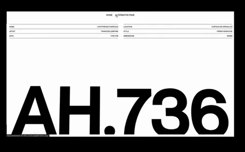 Smooth website transition