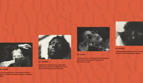 Smooth website transition