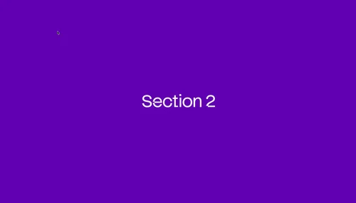 Smooth scroll animation