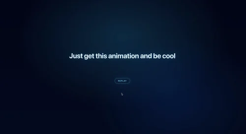 Insane text animation