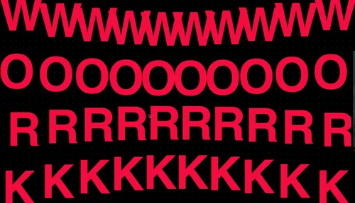 Insane text animation